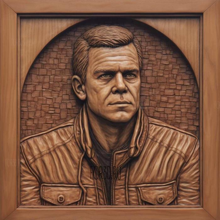 Jason Bourne 2 stl model for CNC